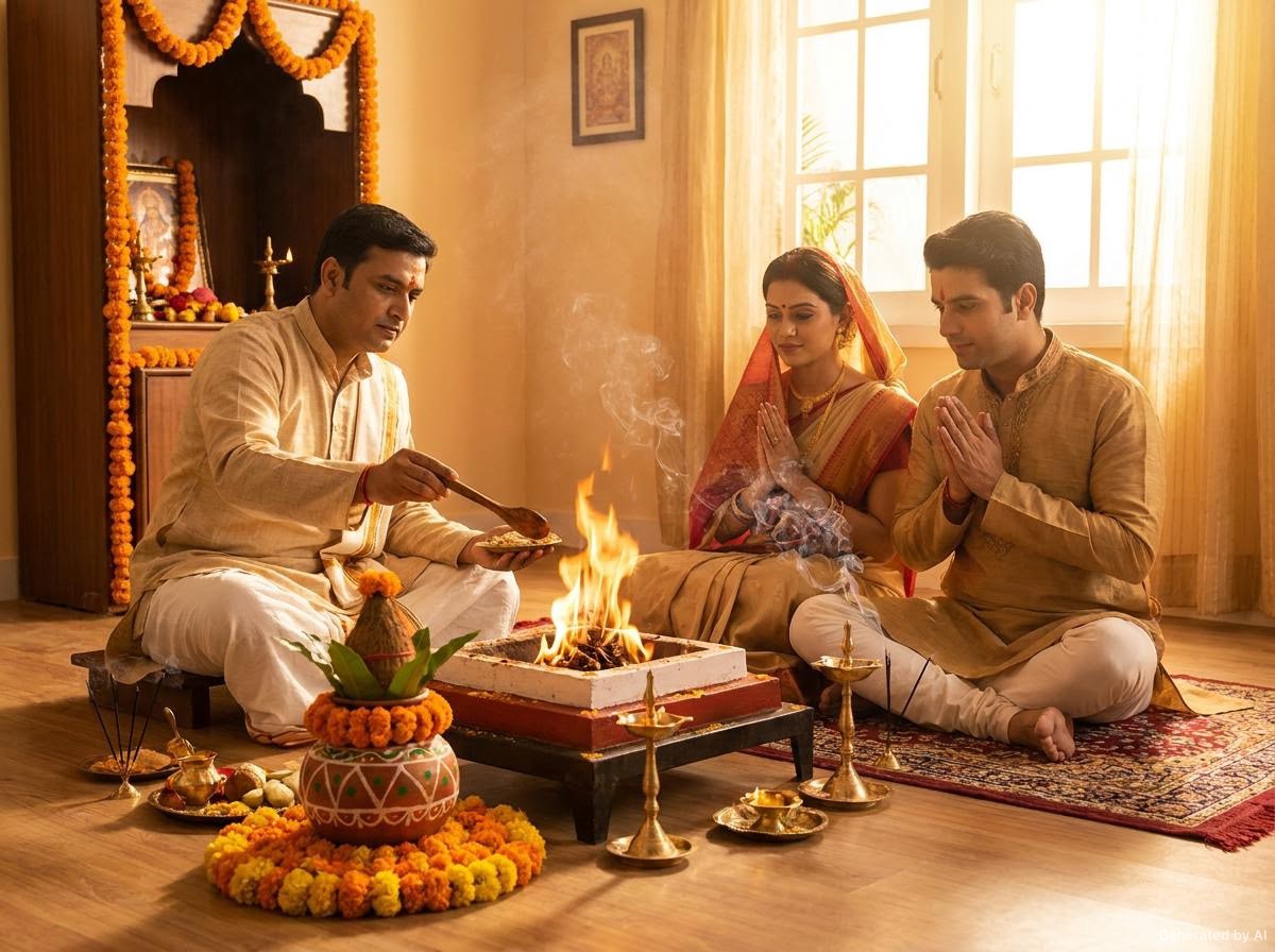 गृह शांति हवन