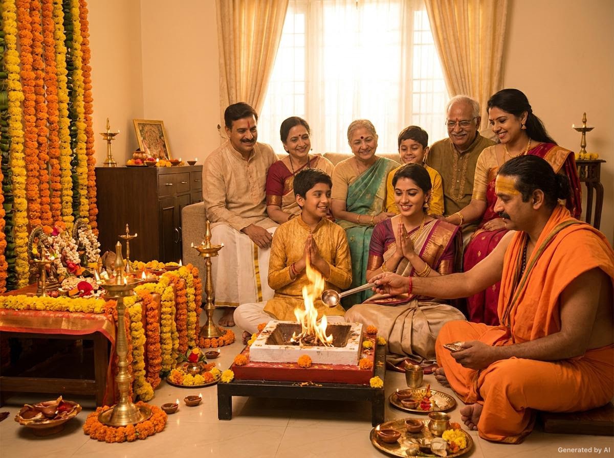 जन्मदिवस पूजा हवन